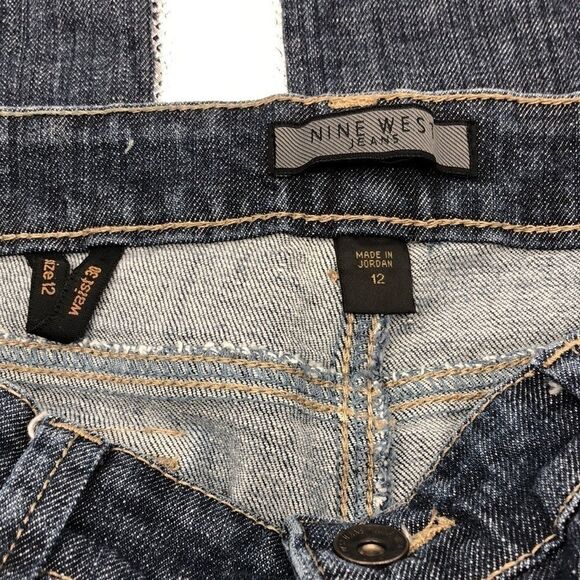Nine West boot cut denim size 12 - Picture 2 of 7